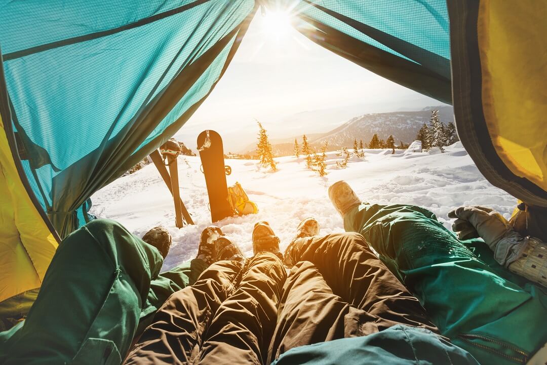 How to Stay Warm in a Tent 3