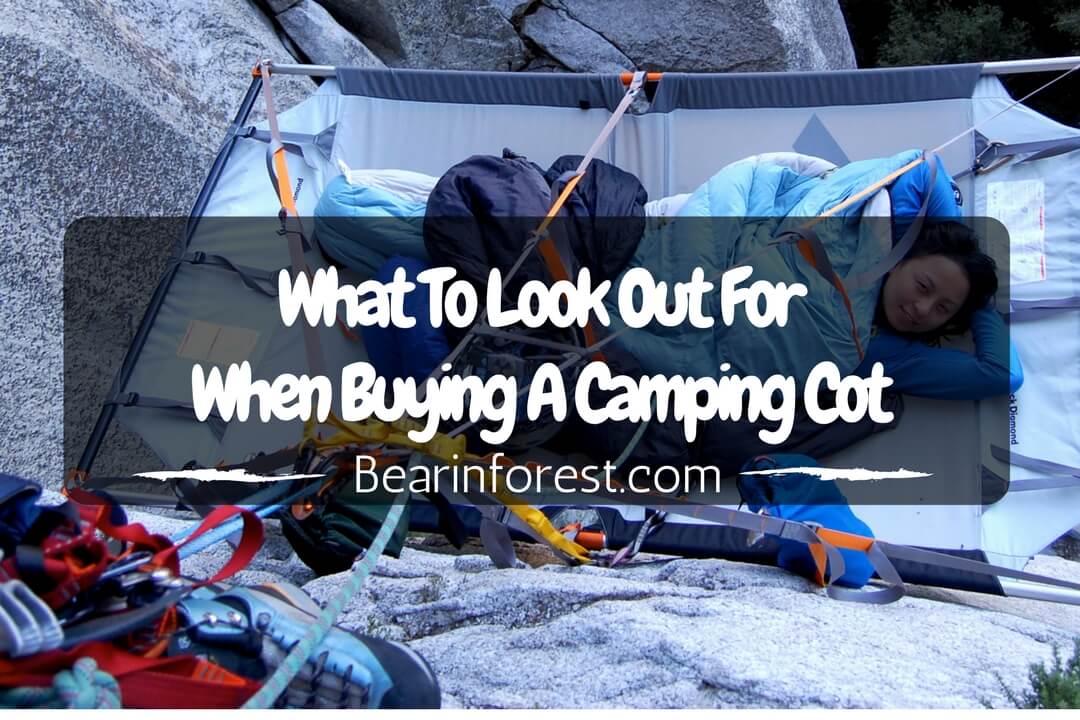 What To Look Out For When Buying A Camping Cot - feature