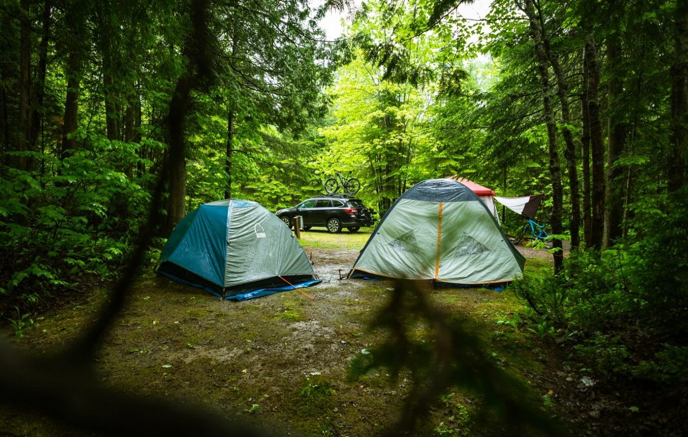 Fun Things To Do When Camping - rain