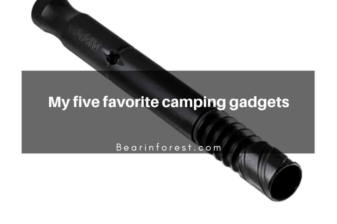 My five favorite camping gadgets