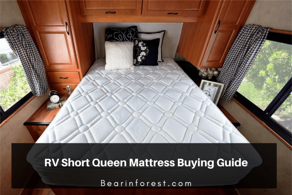 mattress short queen camping world 12 inch