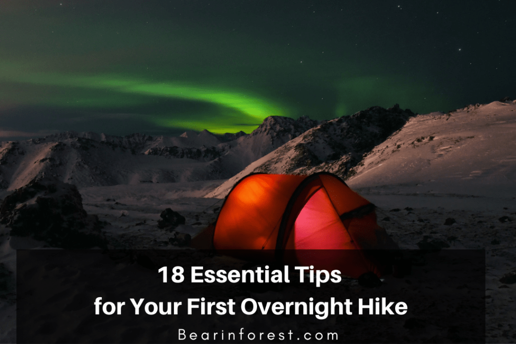 18 Essential Tips for Your First Overnight Hike Bearinforest